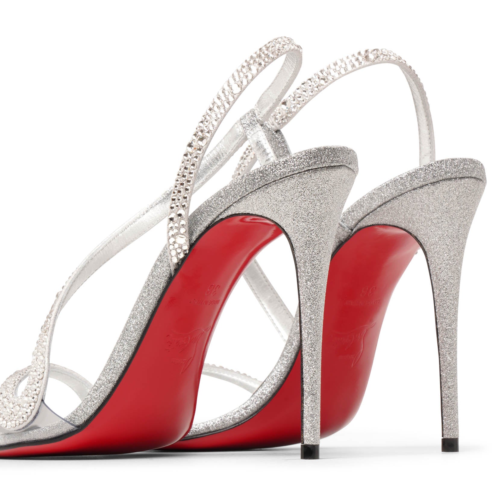 Rosalie 100 strass sandals