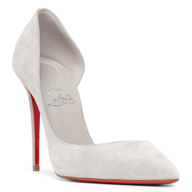 Christian Louboutin Iriza 100 grey suede pumps Savannahs
