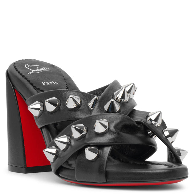 【大胆モード】Christian Louboutin MissSpikaスライドサンダル 大胆モード】Christian Louboutin MissSpikaスライドサンダル