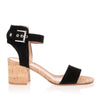 Rikki Low black suede sandal