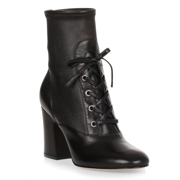 Palmer 85 black leather boot