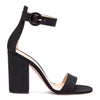 Versilia 100 black grosgrain sandals