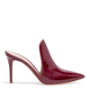 Aramis 85 Burgundy Patent Leather Mules