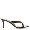 Calypso 70 black leather sandals