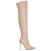 Valeria 105 over knee leather boots
