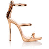 Harmony 120 rose gold sandals