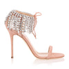 Candy crystal embellished sandal