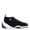 Black stretch sneakers