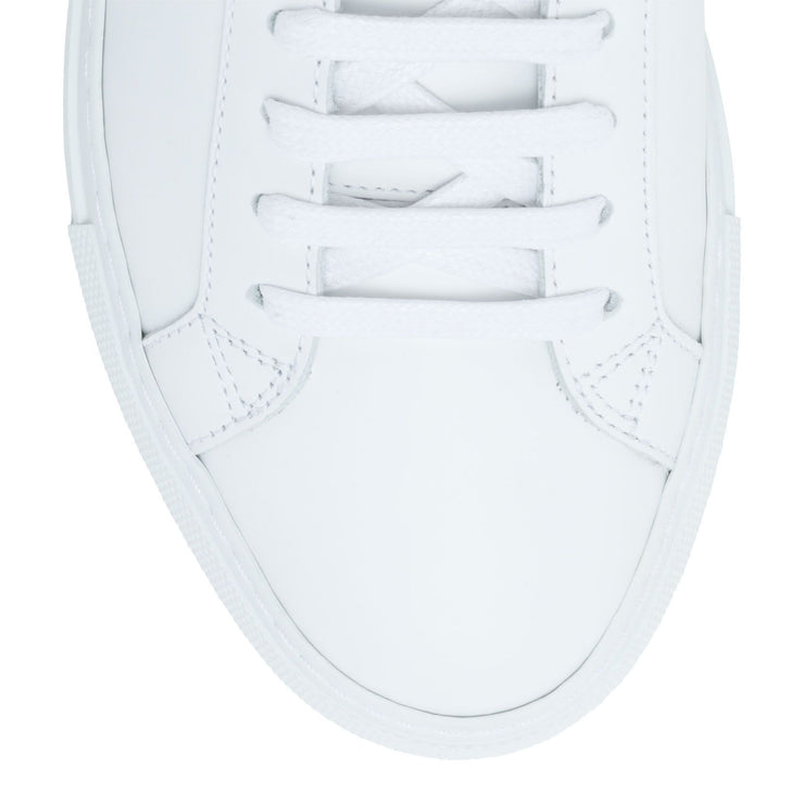 Urban Street White Leather Sneakers