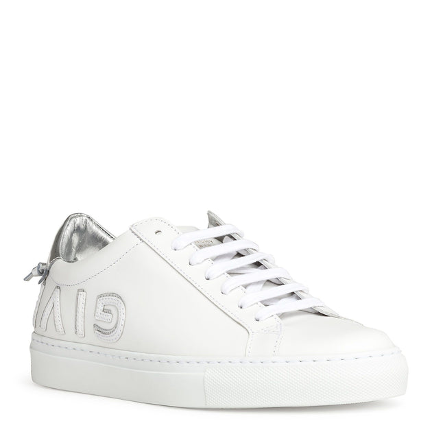 Givenchy | Urban Street Reverse white and silver sneakers