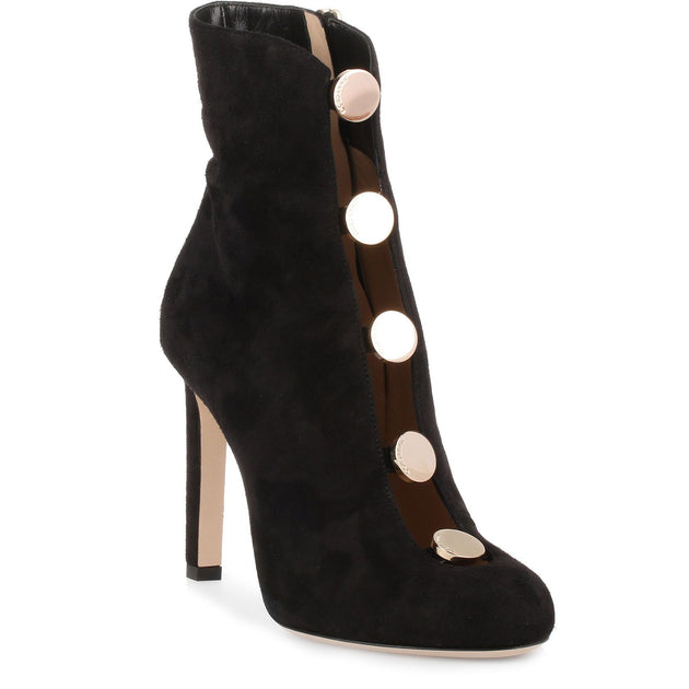 Jimmy choo black suede ankle boots best sale