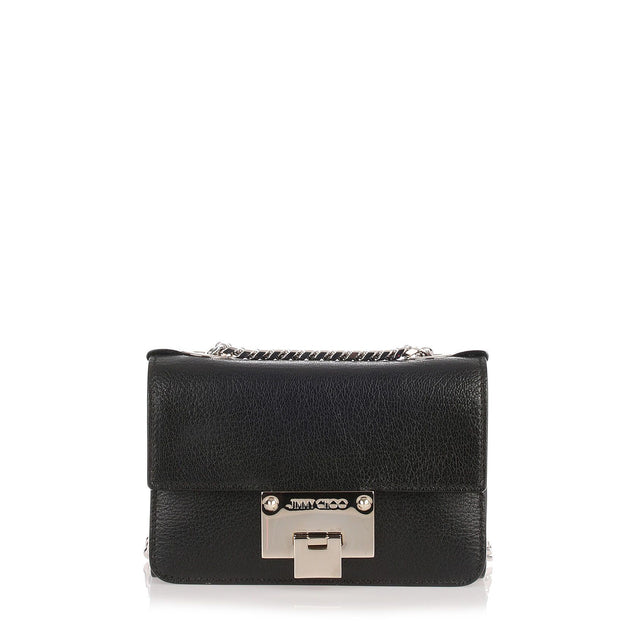 Jimmy Choo Rebel Soft Mini black leather bag Savannahs