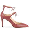 Sage 85 vintage rose leather pump