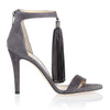 Viola grey suede tassel sandal