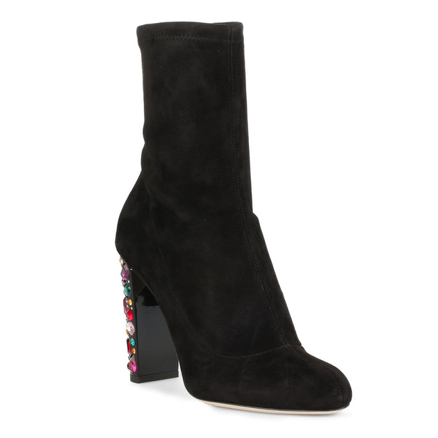 Jimmy choo black suede cheap boots