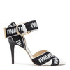 Bea 100 Black And White Logo Pumps