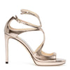 Lance 100 gold leather sandals