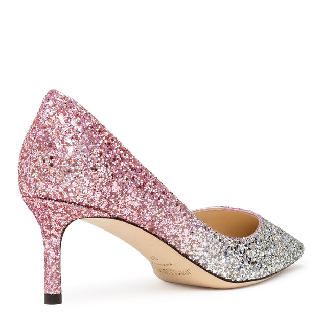 JIMMY CHOO ROMY 60 グリッター パンプス ハイヒール シルバー JIMMY CHOO Jimmy Choo ジミーチュウ パンプス ROMY 60 ARG BRE