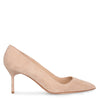 BB 70 beige suede pumps