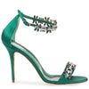 Firadou 105 emerald crystal sandal