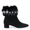 Insofur Black fur boot