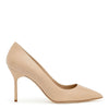 BB90 nude nappa pumps