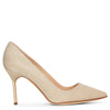BB 90 champagne glitter pumps