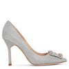 Hangisi 105 silver glitter pumps