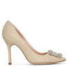 Hangisi 105 champagne glitter pumps