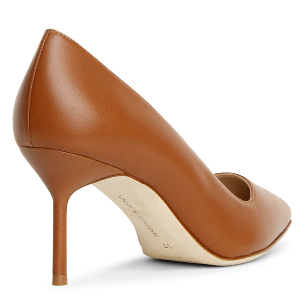 38.5 キエッタ Manolo Blahnik TAN パンプス