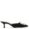 Maysale Jewel black mules