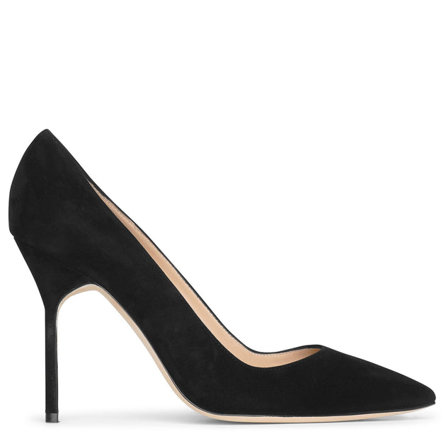 Manolo Blahnik | Camparinew 105 Patent Black Pumps 39.5 | Savannahs