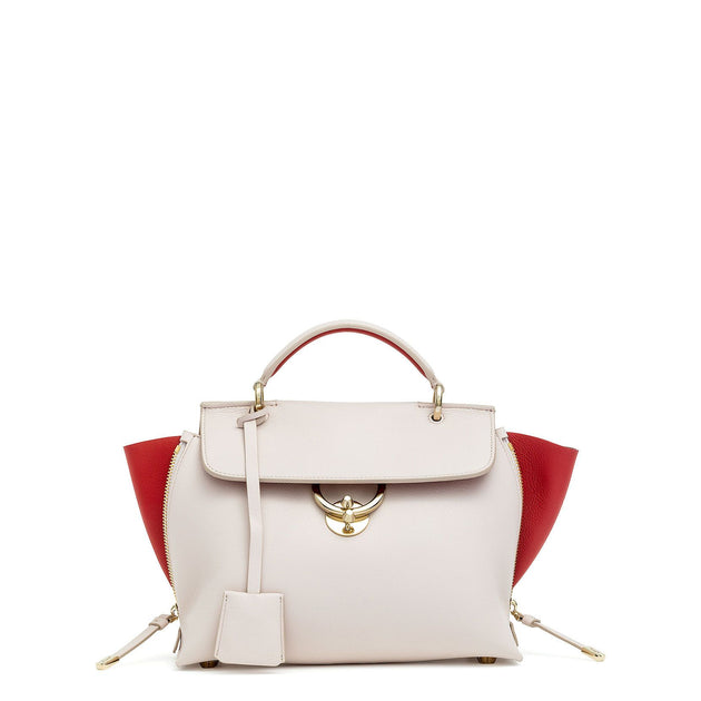 Ferragamo | Jet Set S off white (jasmine) leather bag