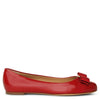 Varina bow patent ballet flats