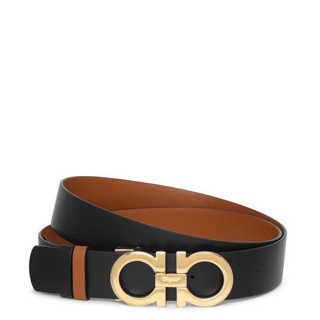 Tan shop ferragamo belt