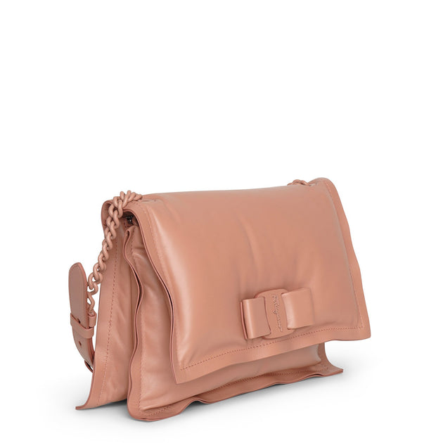 Mini Viva Bow Leather Crossbody Bag