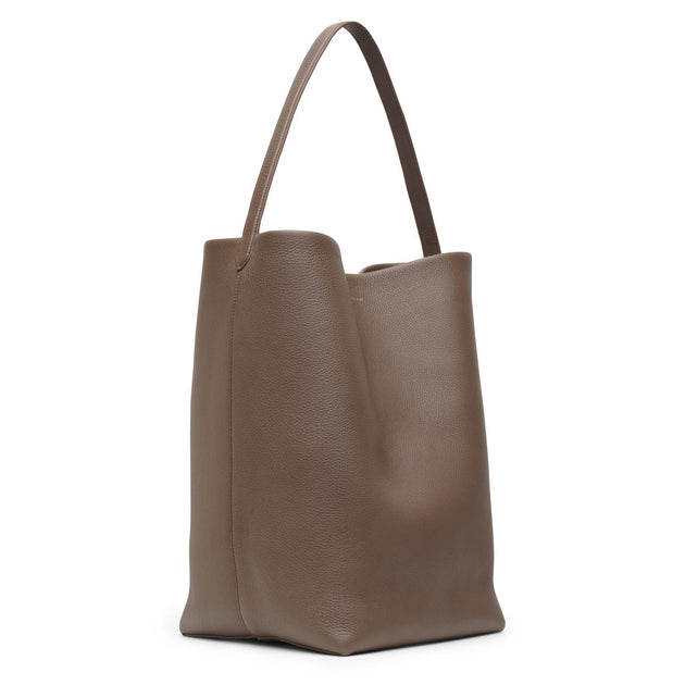 The Row, Large N/S park elephant leather tote bag