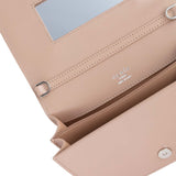 Franca Small light beige studded bag