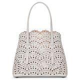 Mina Small light grey tote bag