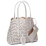 Mina Small light grey tote bag