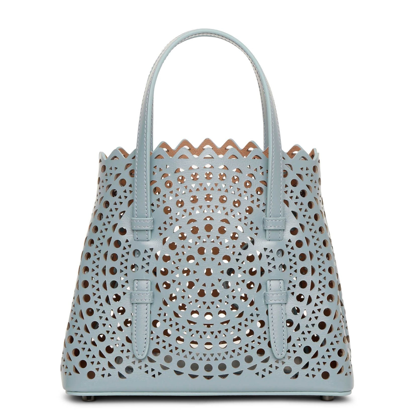 Alaïa | Mina 20 blue tote bag | Savannahs