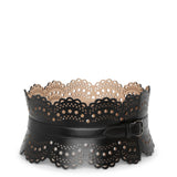 Bustier 120 black corset belt