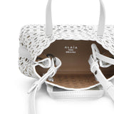 Mina 16 white mini tote bag