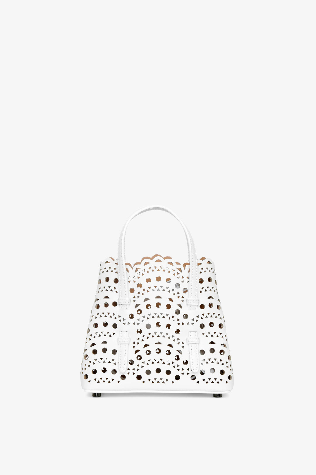 minaa Alaïa Mina 16 Leather Crossbody Bag | Saks Fifth Avenue