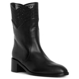 Lili short leather boots