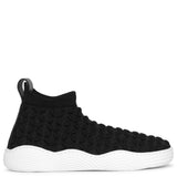 Woven petal stretch sneakers