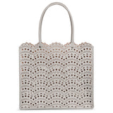 Garance 28 perle leather tote bag