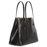 Mina 32 vienne circulaire black tote bag