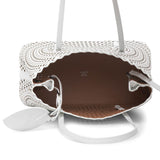 Mina 32 vienne circulaire white tote bag