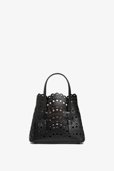 Mina 16 vienne vague black tote bag